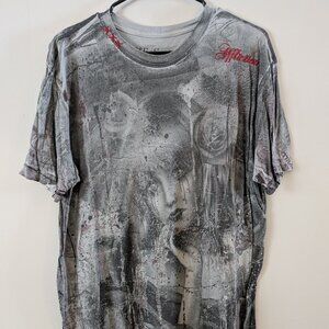 AFFLICTION Bamboo tshirt large